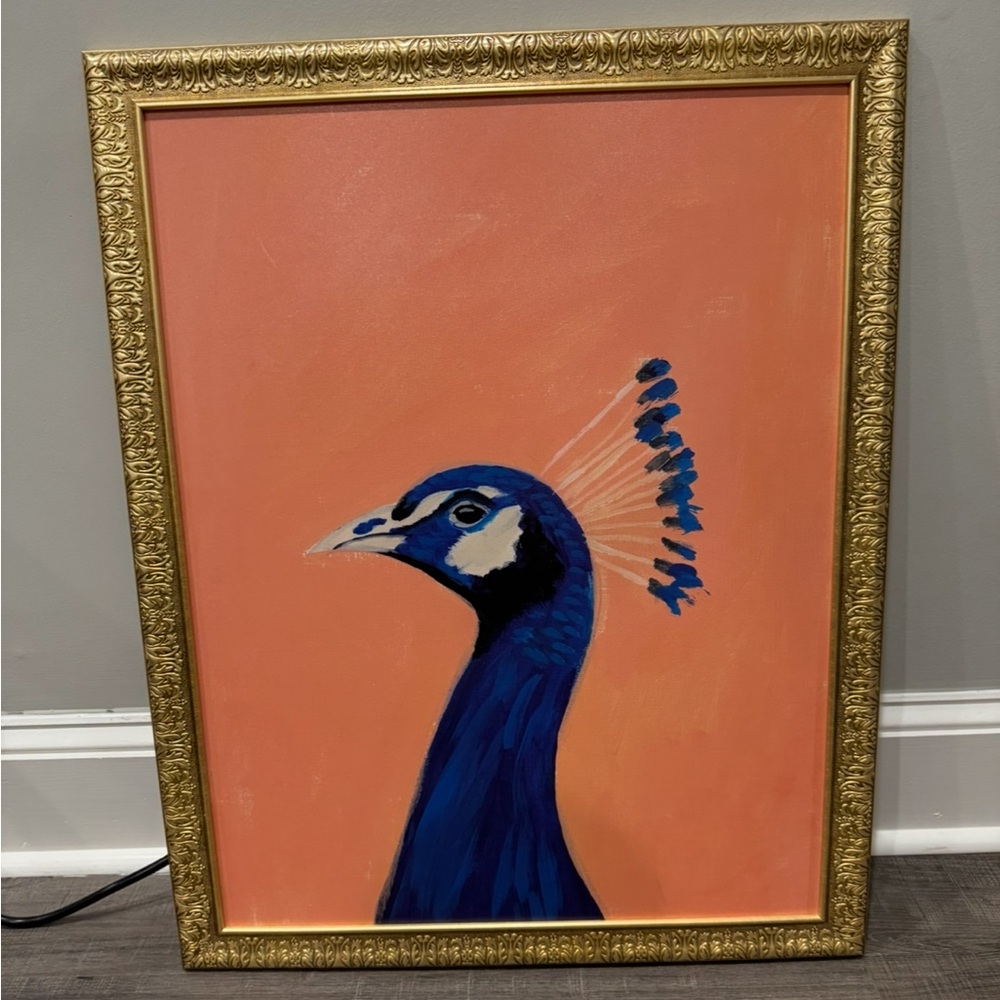 Opalhouse peacock artwork
